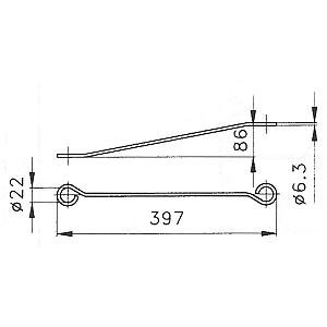 Vzpera OS3 397mm