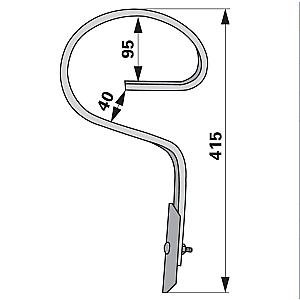 Pero kombinátora 32x10x400 Talianske
