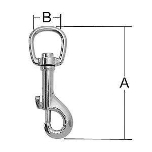 karabína otočná 82x20mm