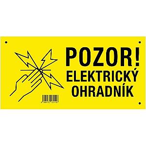 tabuľka výstražná