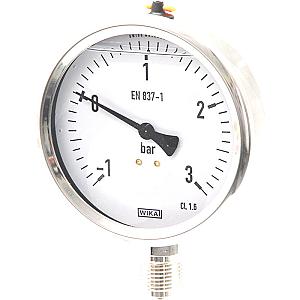 Manometer pr.100/-1/+3bar