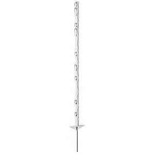 stĺpik ohrady PVC biely 125cm